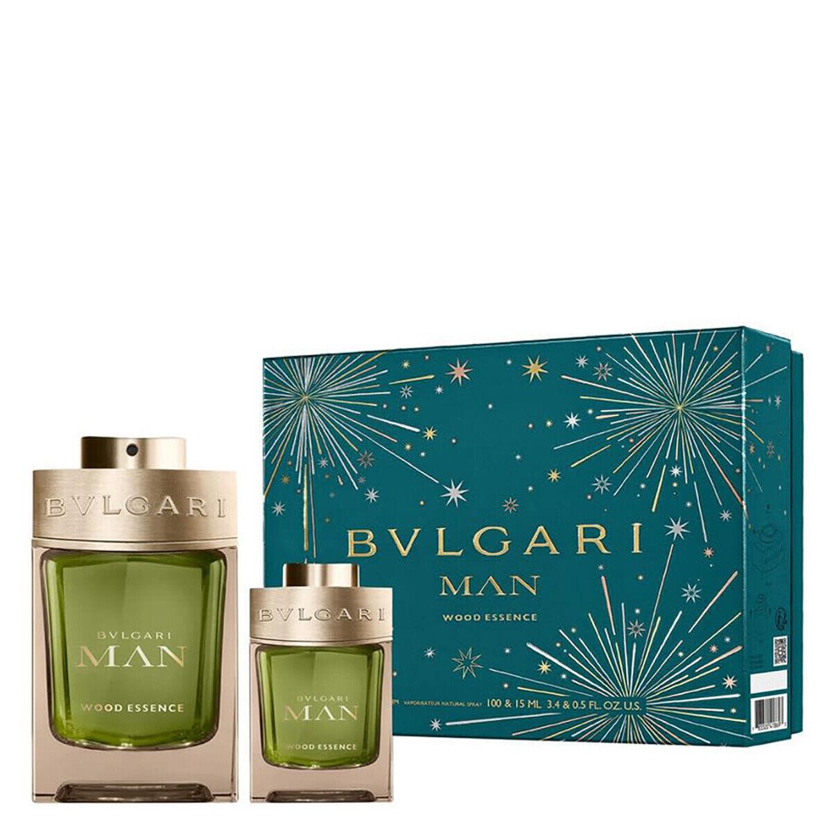 Bvlgari Men`s Man Wood Essence Gift Set Fragrances 783320418693