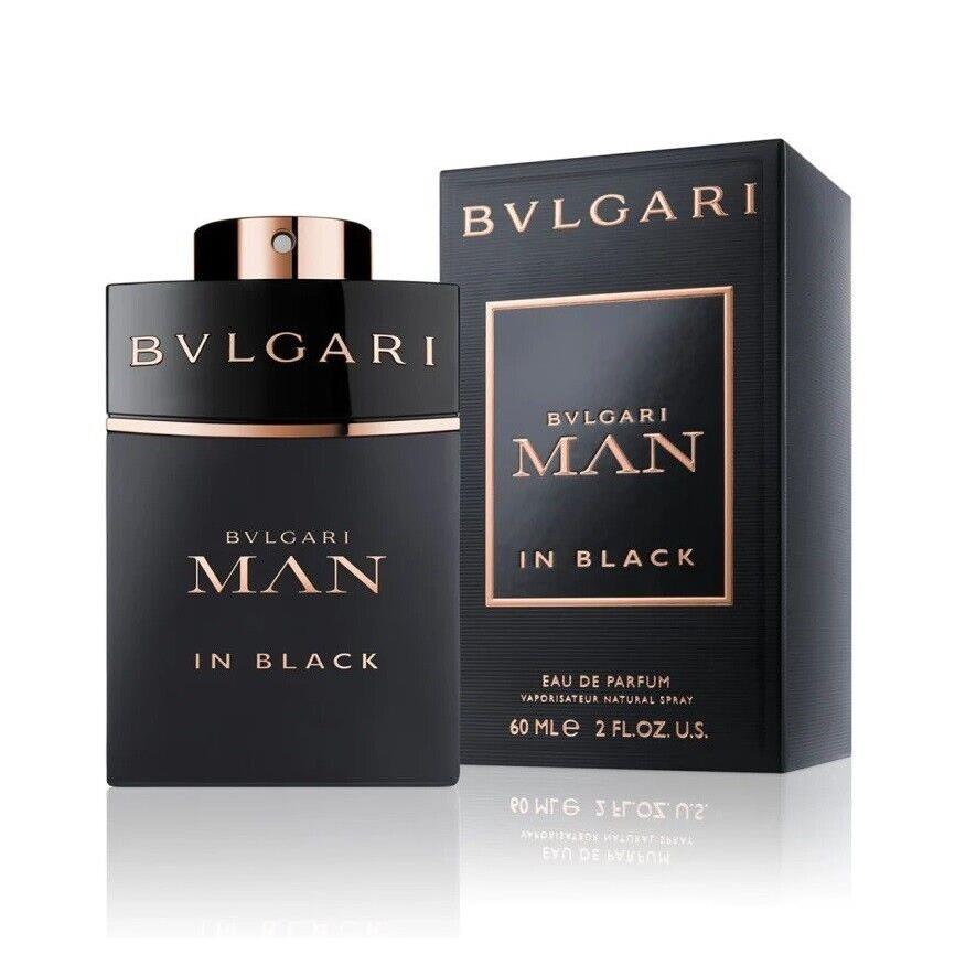 Bvlgari Man in Black Eau De Parfum For Men 2.0 Oz / 60ml