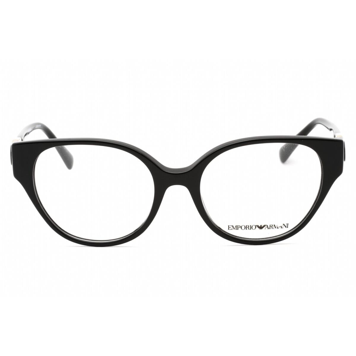 Emporio Armani EA3211F-5017-51 Eyeglasses Size 51mm 17mm 140mm Black Women