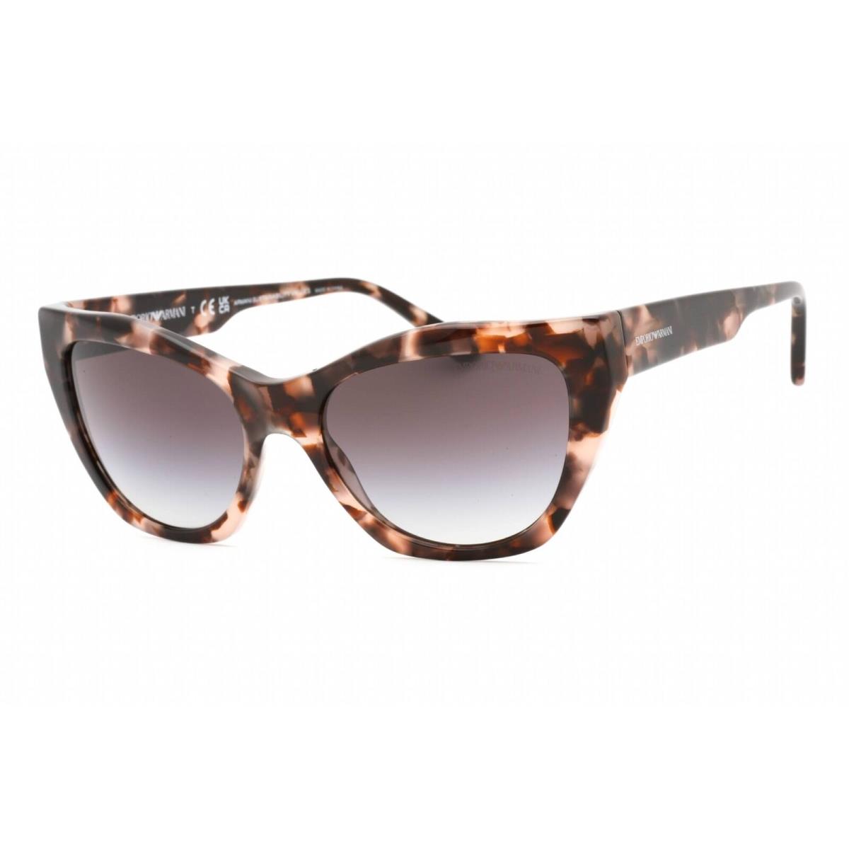 Emporio Armani Women`s Sunglasses Shiny Pink Havana Plastic Frame 0EA4176 54108G