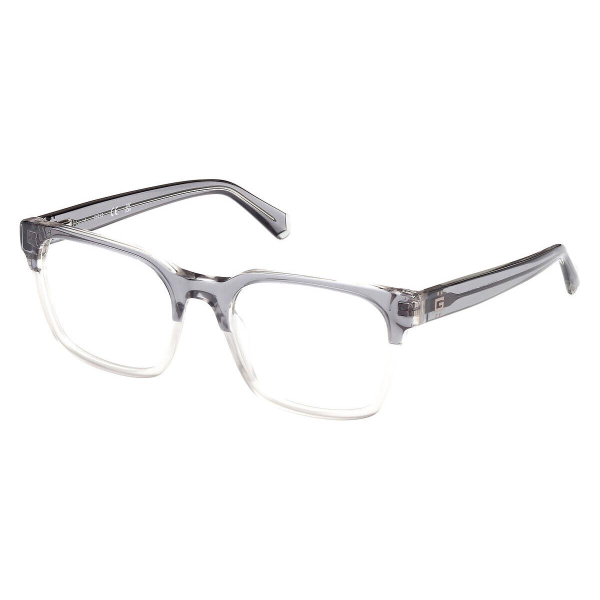 Guess GU50094 Eyeglasses Men Gray/other 53mm