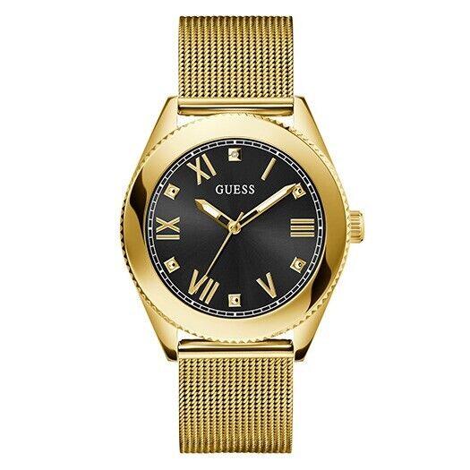 Guess Gold-tone Mesh Analog Watch GW0495G2