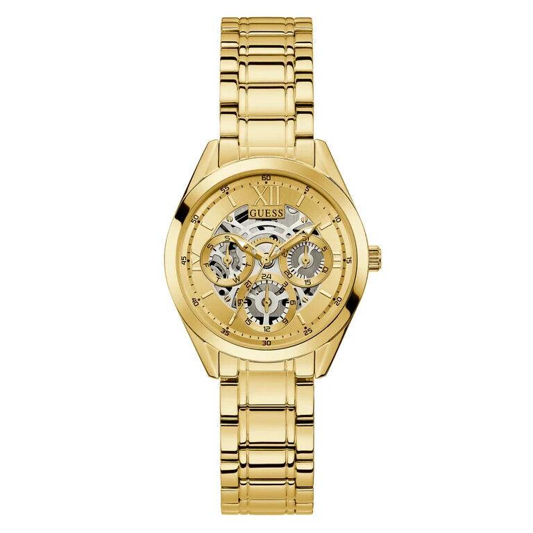 Guess Ladies Gold Tone Multi-function Watch GW0253L2