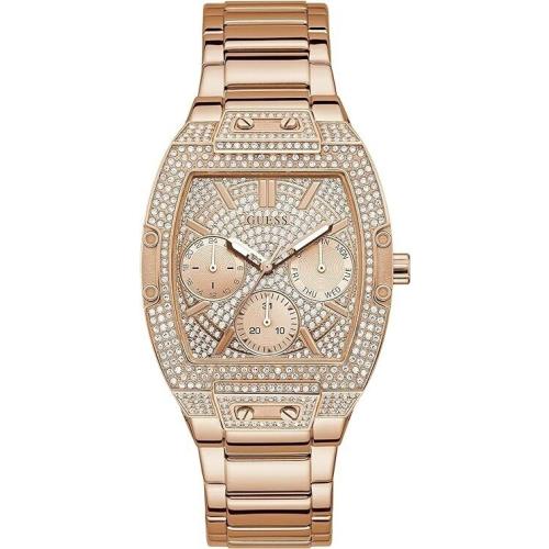 Guess Classic Rose Gold-tone Dial Men`s Watch GW0104L3