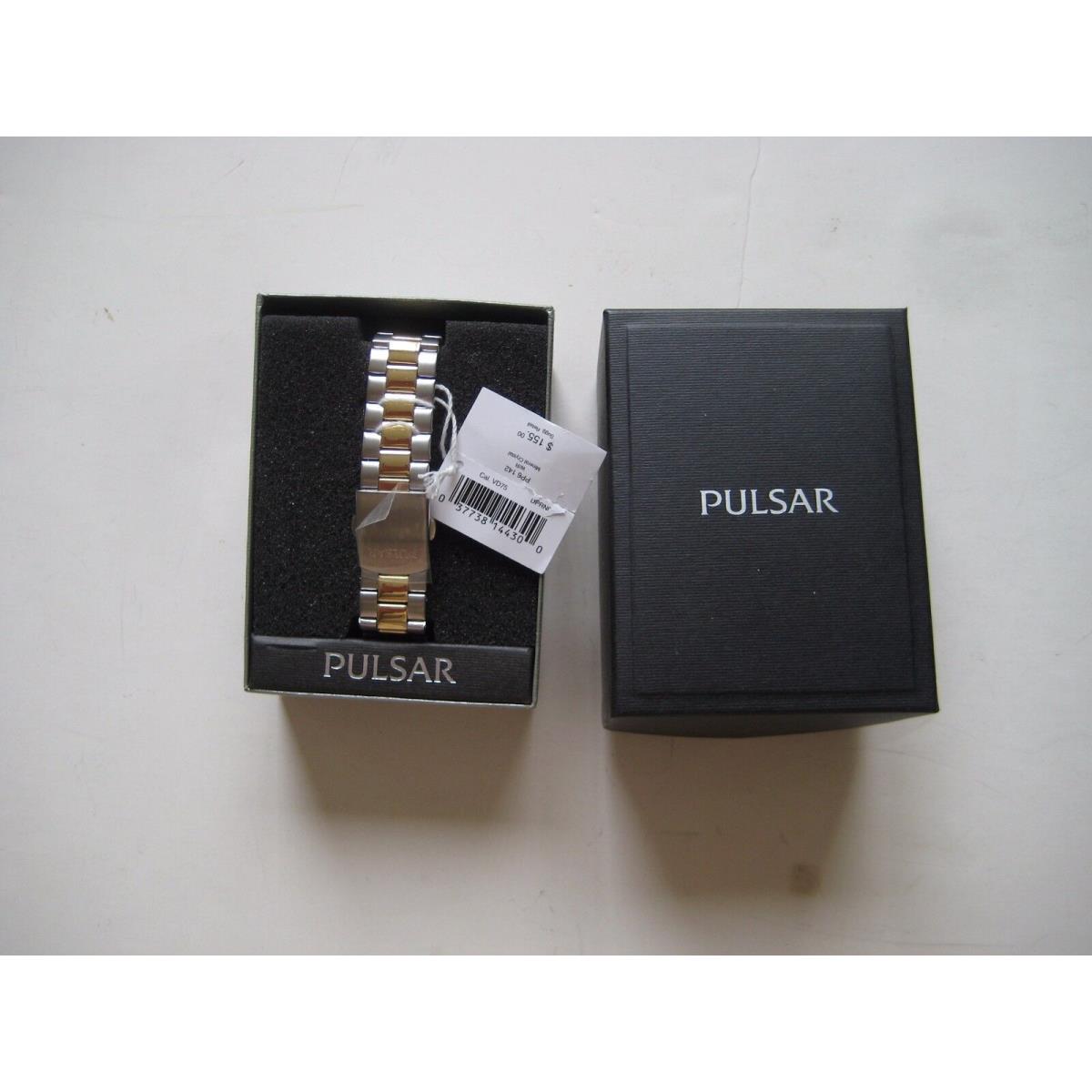 Pulsar Chronograph Two Tone Watch - PP6 142 - Retail
