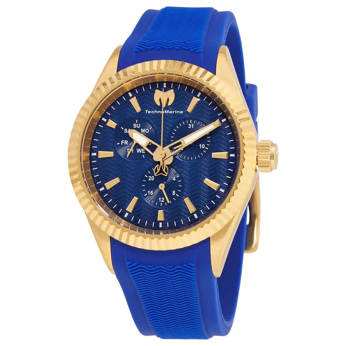 Technomarine Sea Quartz Blue Dial Men`s Watch TM-719025