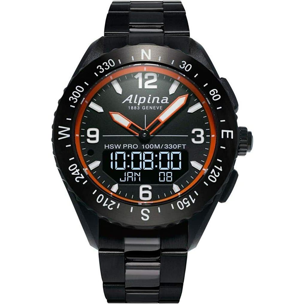 Alpina Smartwatch Alpinerx Hsw Ana-digi Smartwatch Men`s Watch