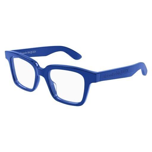 Alexander Mcqueen AM 0385O Eyeglasses 003 Blue
