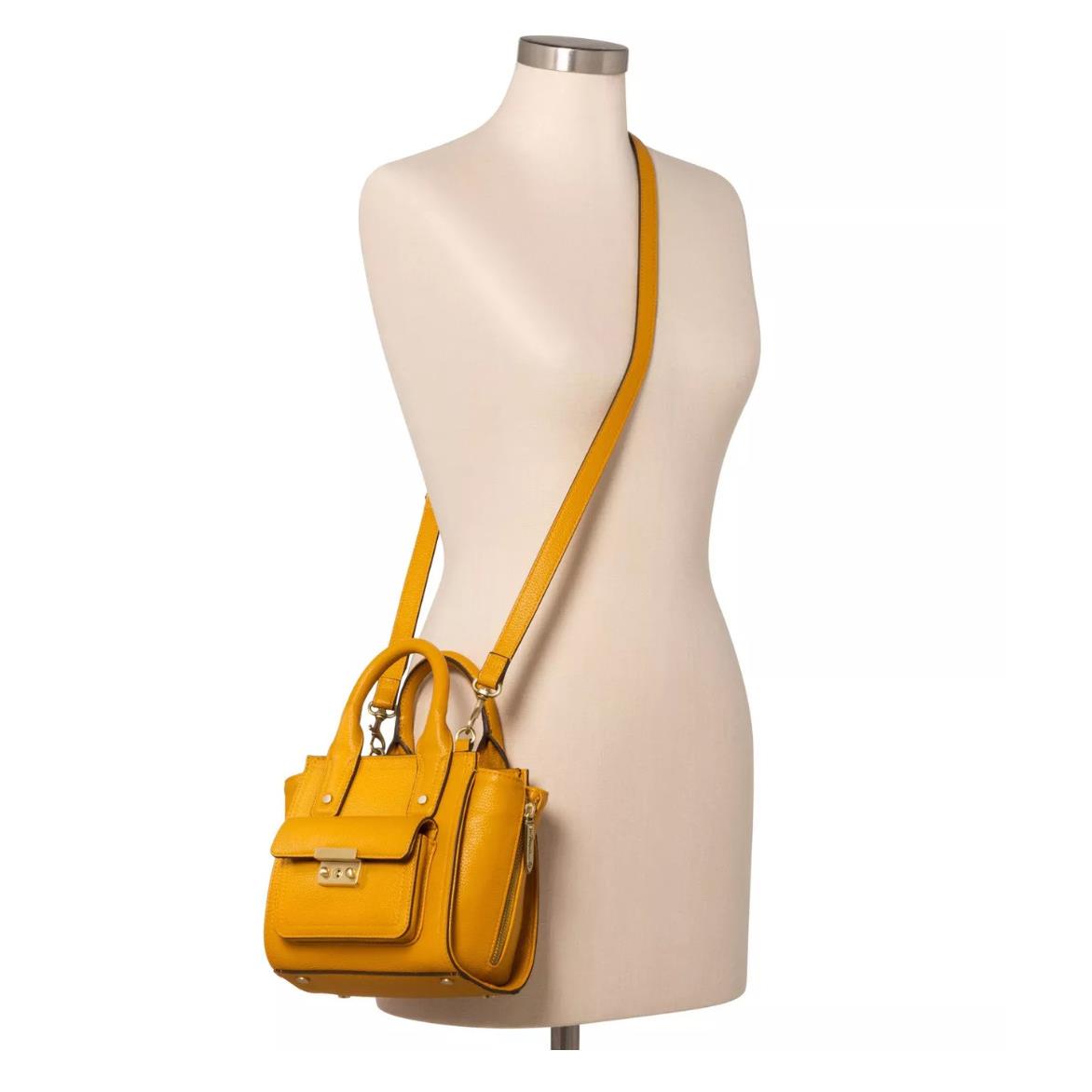 3.1 Phillip Lim For Target Mini Satchel Handbag Yellow in Hand