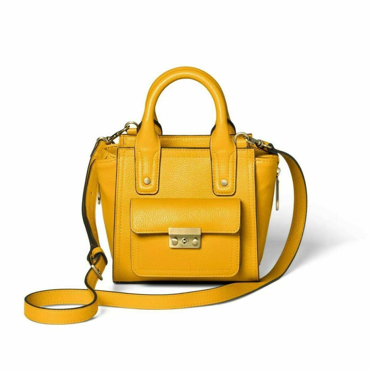 3.1 Phillip Lim For Target Yellow Mini Satchel Handbag