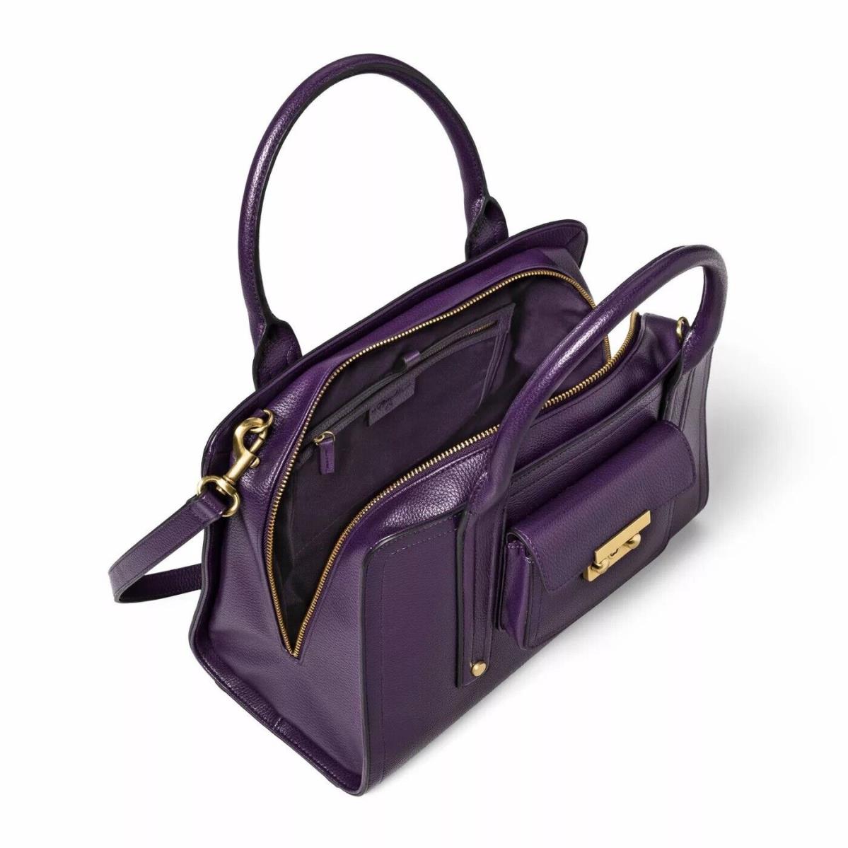 3.1 Phillip Lim For Target Pashli Satchel Handbag Crossbody - Purple