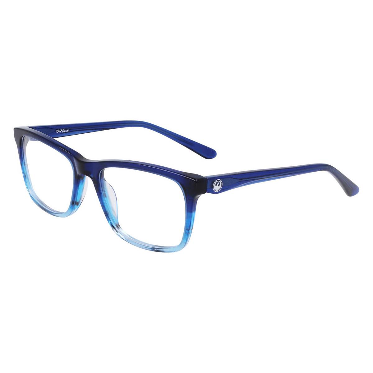 Dragon DR2036 Eyeglasses Shiny Navy Blue Gradient Square 54mm by Dragon Alliance