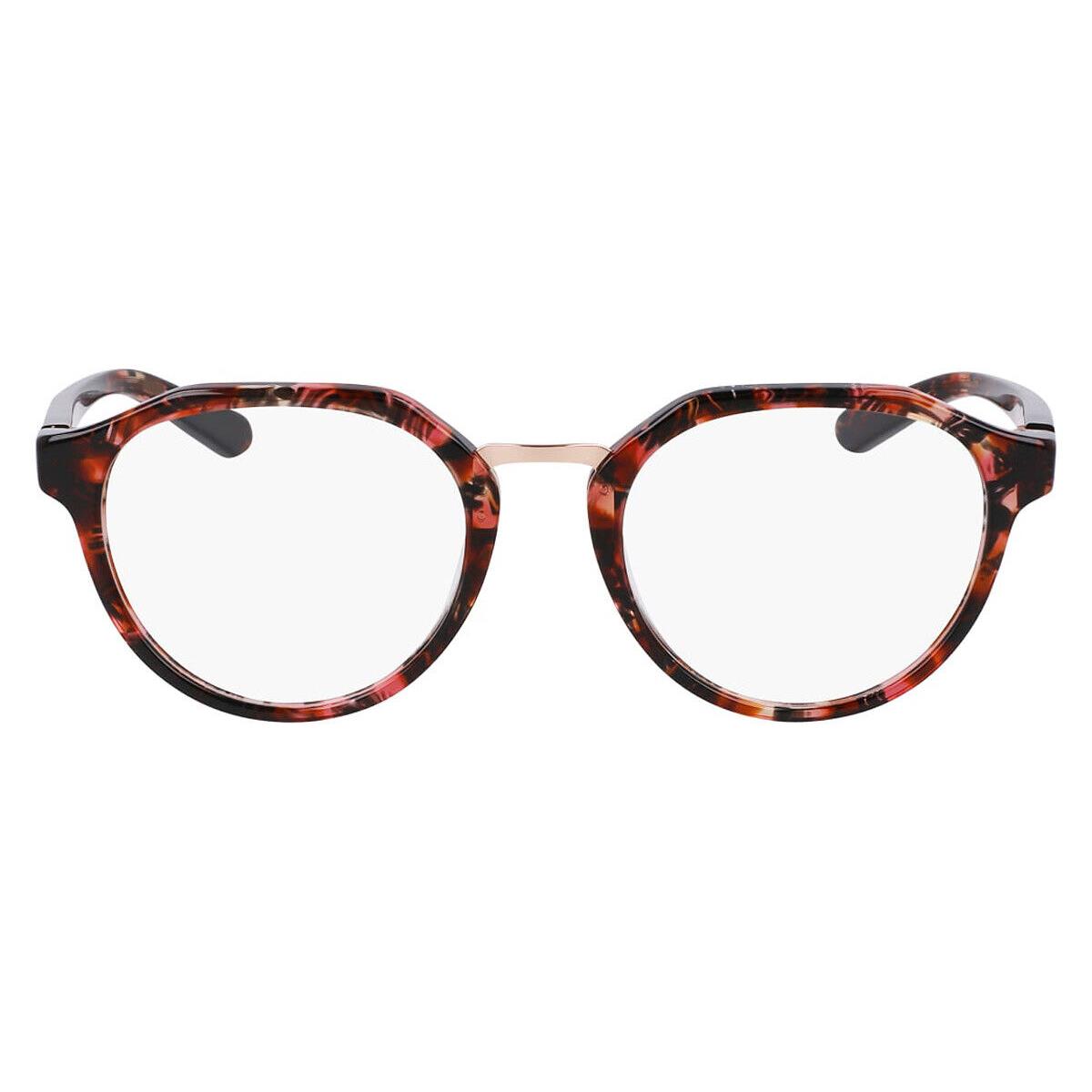 Dragon DR7012 Eyeglasses Unisex Pink Tortoise 51mm