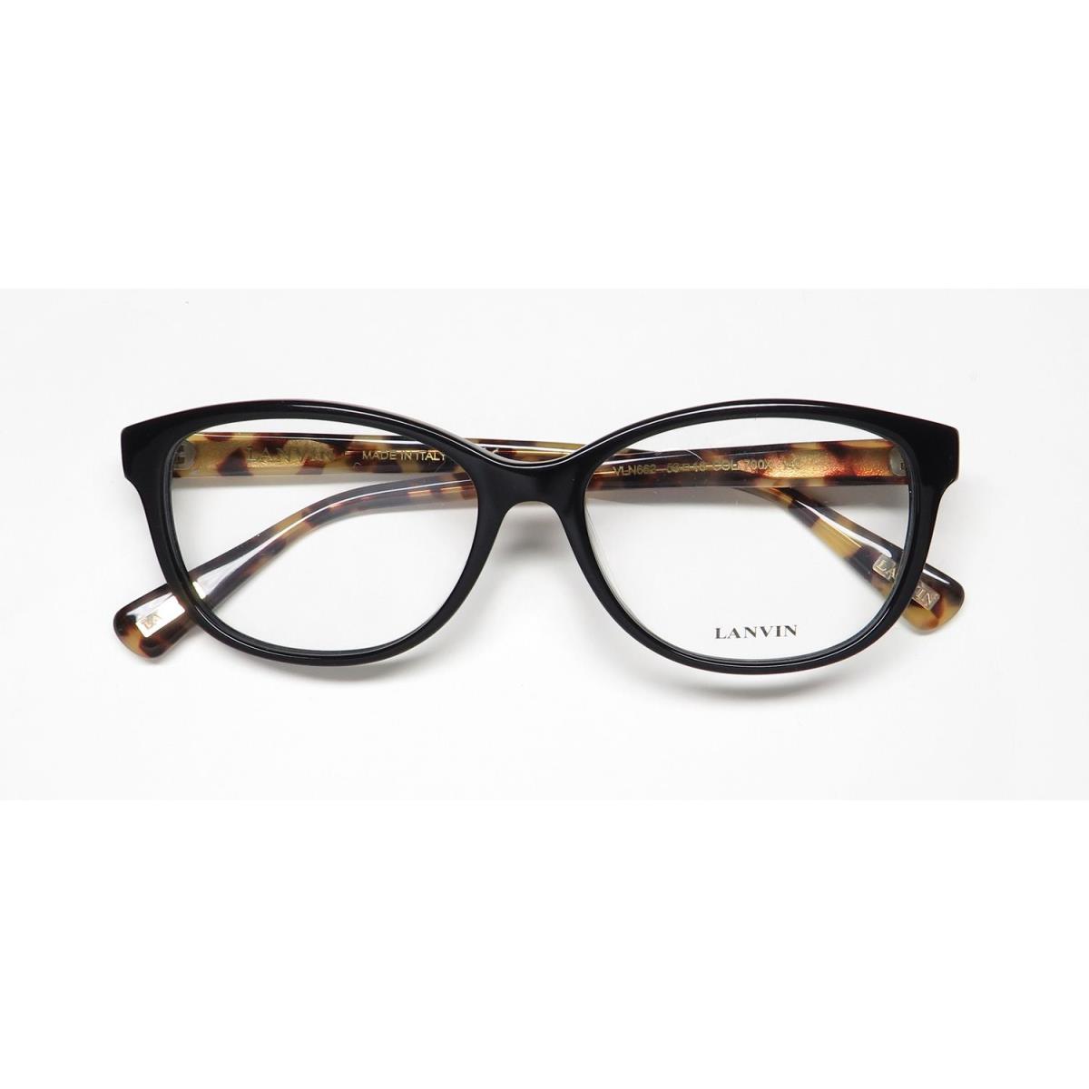 Lanvin VLN662 Italian Designer Full-rim Acetate Eyeglass Frame/glasses