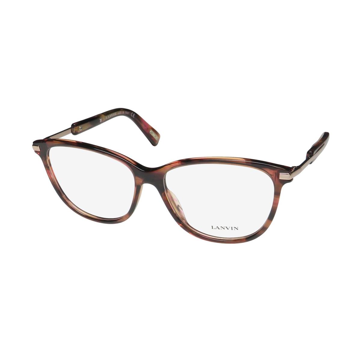 Lanvin VLN767 Imported From Italy Fashion Designer Modern Eyeglass Frame/eyewear