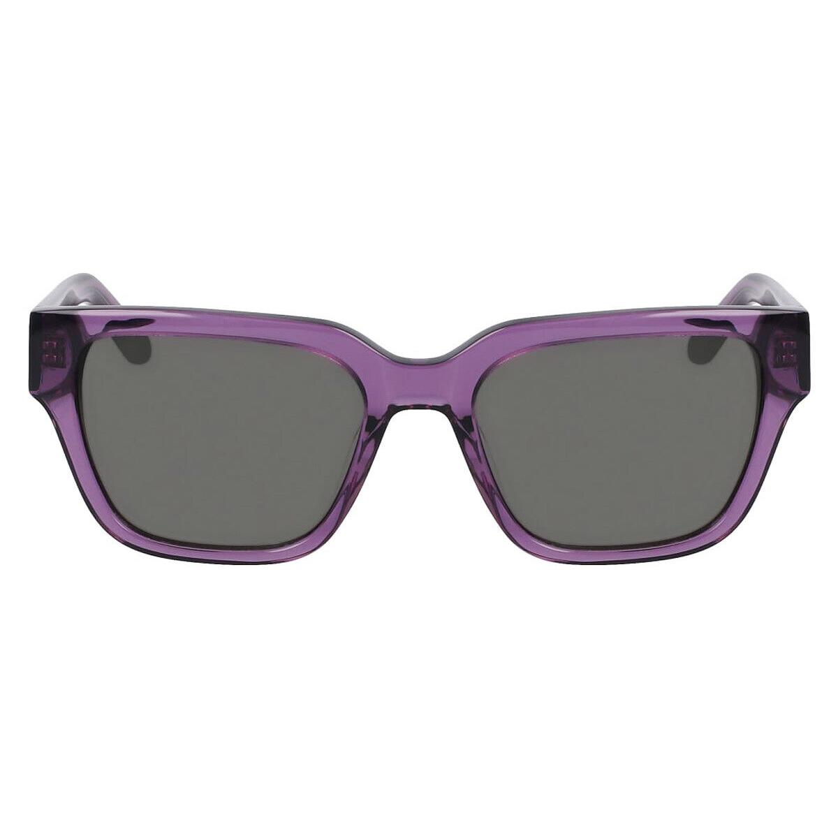 Dragon DR Rowan LL Unisex Sunglasses Shiny Dusty Grape 54mm