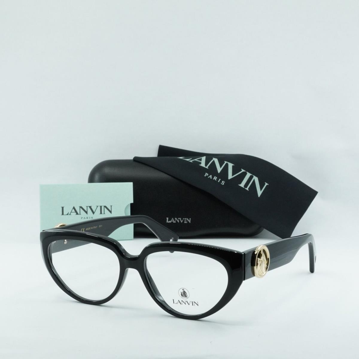 Lanvin LNV2600 001 Black 55mm Eyeglasses