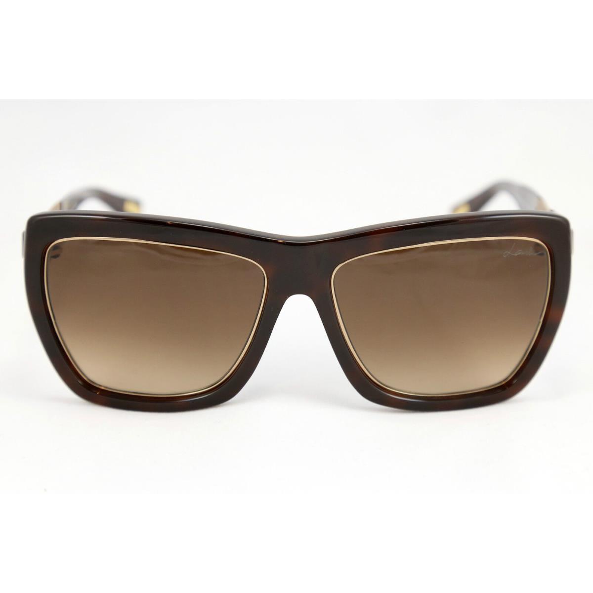 Lanvin SLN557S Sln 557S 09XK Chocolate W/brown Gradient Sunglasses 57-17-135