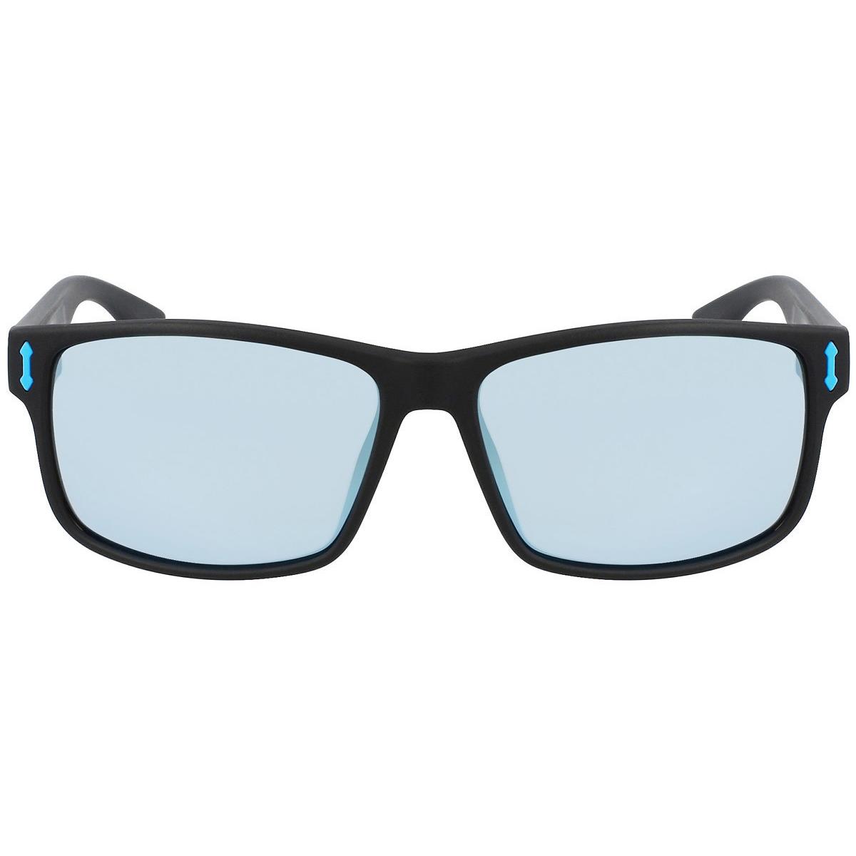 Dragon DR Count LL H2O Polar Sunglasses H2O Matte Black Sky Blue Polarized 58mm
