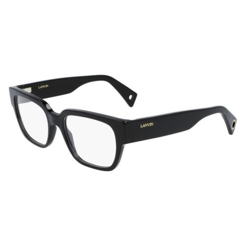 Lanvin Lnv 2601 001 Black Eyeglasses 52/18/140 with Lanvin Case