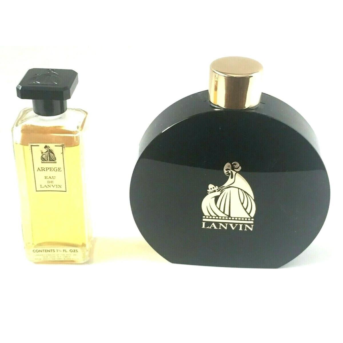 Vintage Lanvin-charles Of The Ritz Arpege Talc and Perfume Set - France