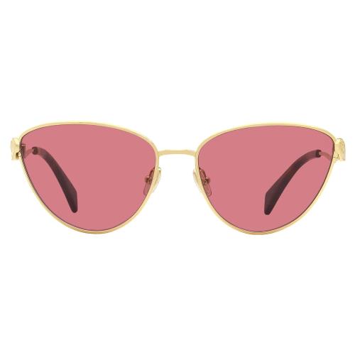 Lanvin Rateau Cat-eye Sunglasses LNV112S 716 Gold/havana 59mm - Frame: Gold/Havana, Lens: Wine