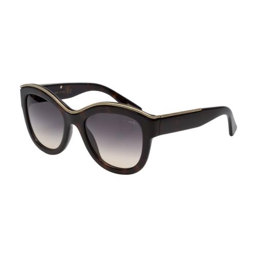 Lanvin Designer Sunglasses Havana Tortoise Gold / Grey Gradient SLN693-01AY-52mm