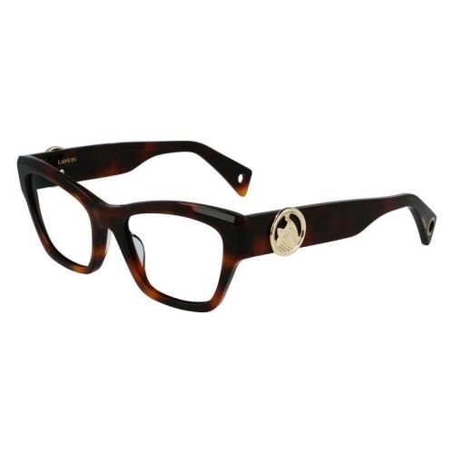 Lanvin Lnv 2617 214 Havana Eyeglasses 52/18/140 with Lanvin Case