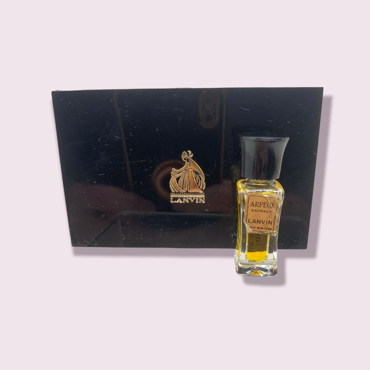 Vintage Lanvin Arpege Extract Paris York Boxed Perfume Parfum Sample