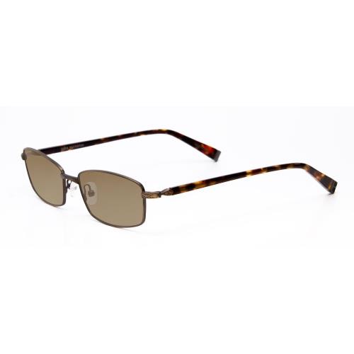 John Varvatos V150-GOL Polarized Sunglasses Choose Lens Color Antique Gold 56 mm Amber Brown Polar