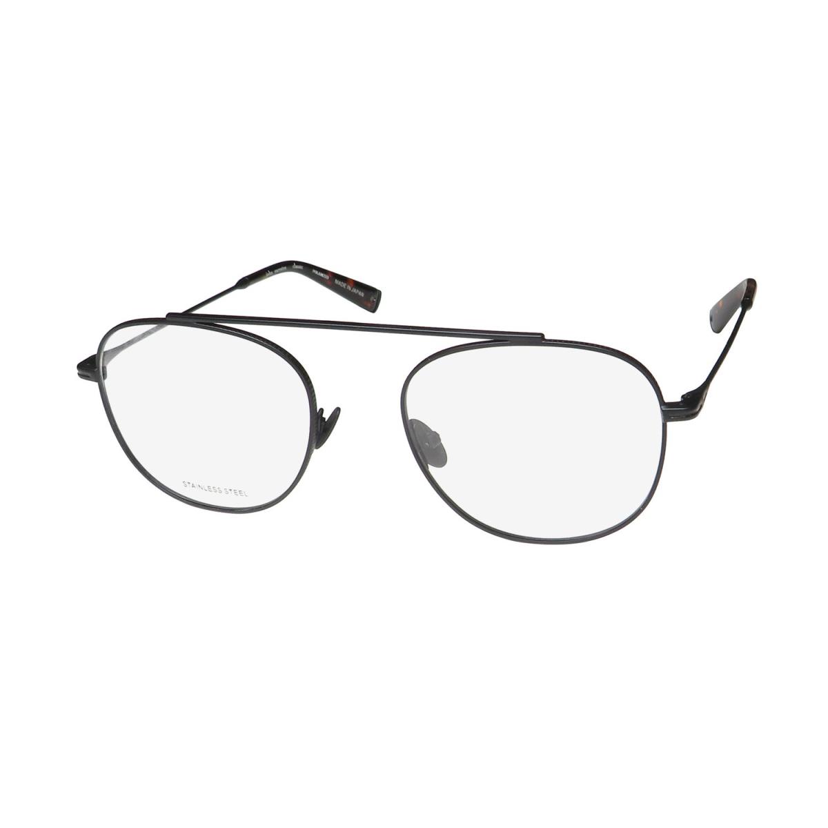 John Varvatos V176 with Optional Sunglass Clip-ons Mens Eyeglass Frame/glasses