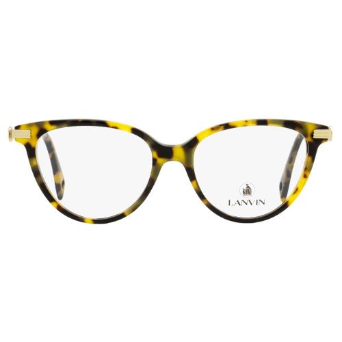 Lanvin LNV2614 Tea Cup Eyeglasses 216 Tokyo Havana 53mm