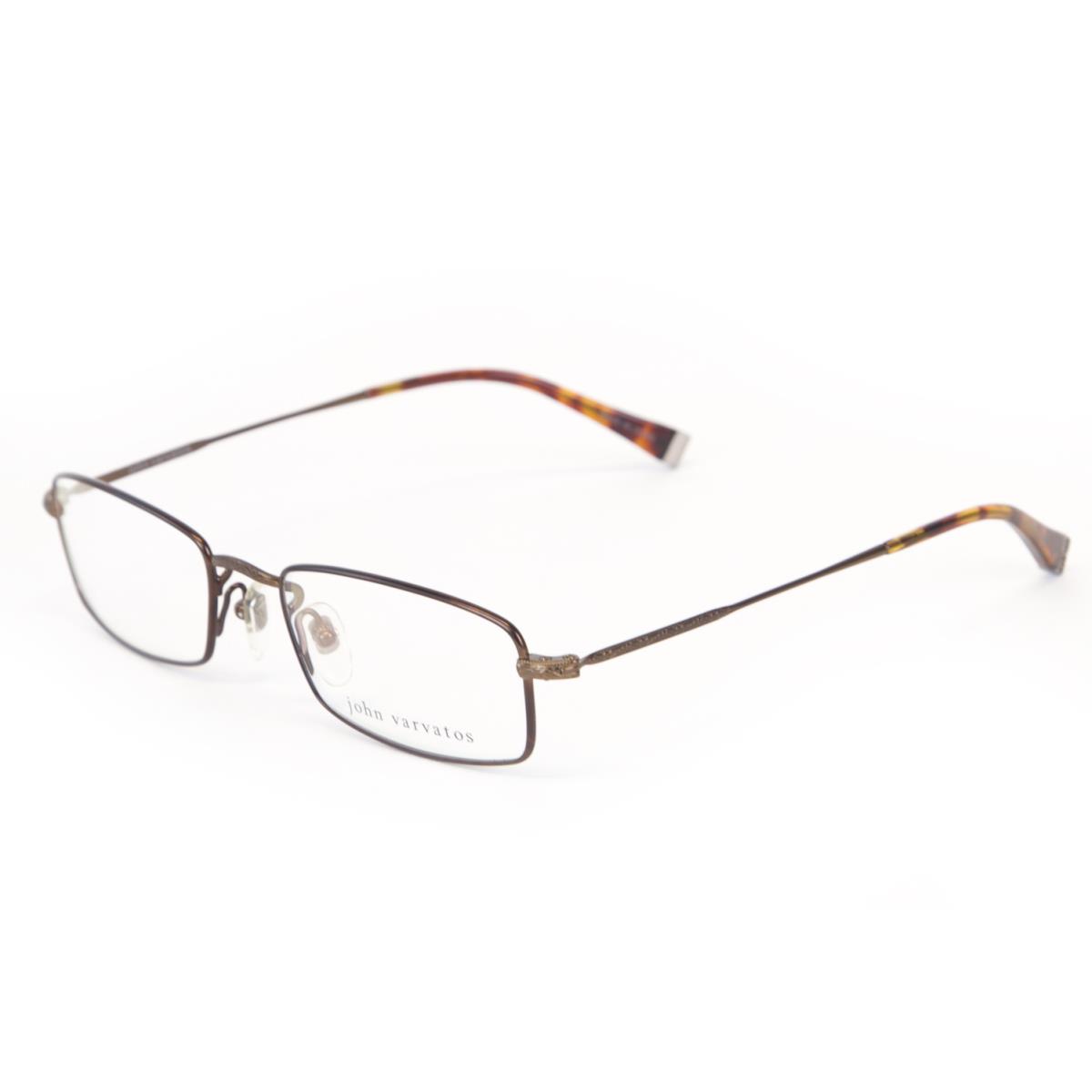 John Varvatos Men`s Rectangular Eyeglass Frames V139