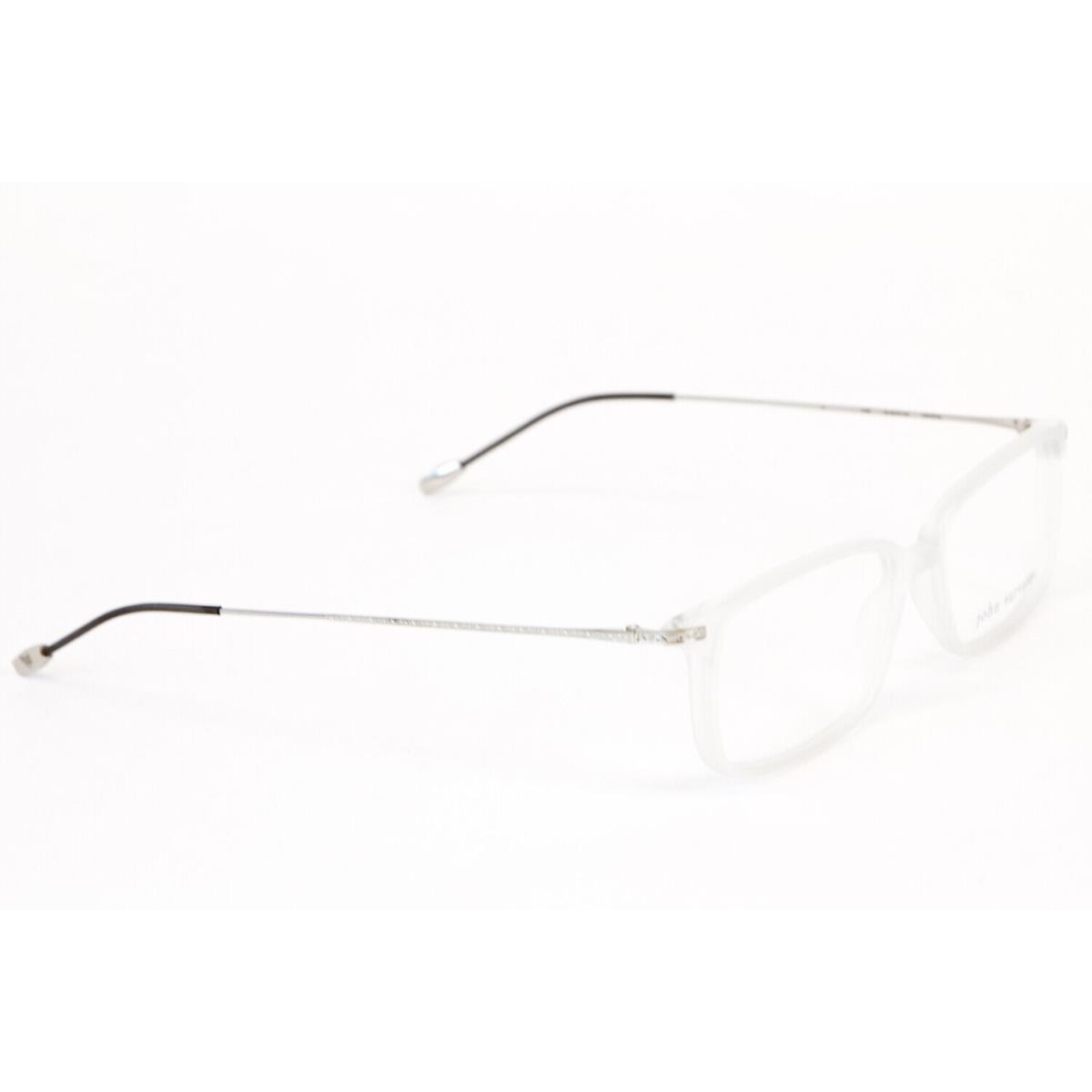 John Varvatos Men`s Crystal Rectangular Acetate Eyeglass Frames V338