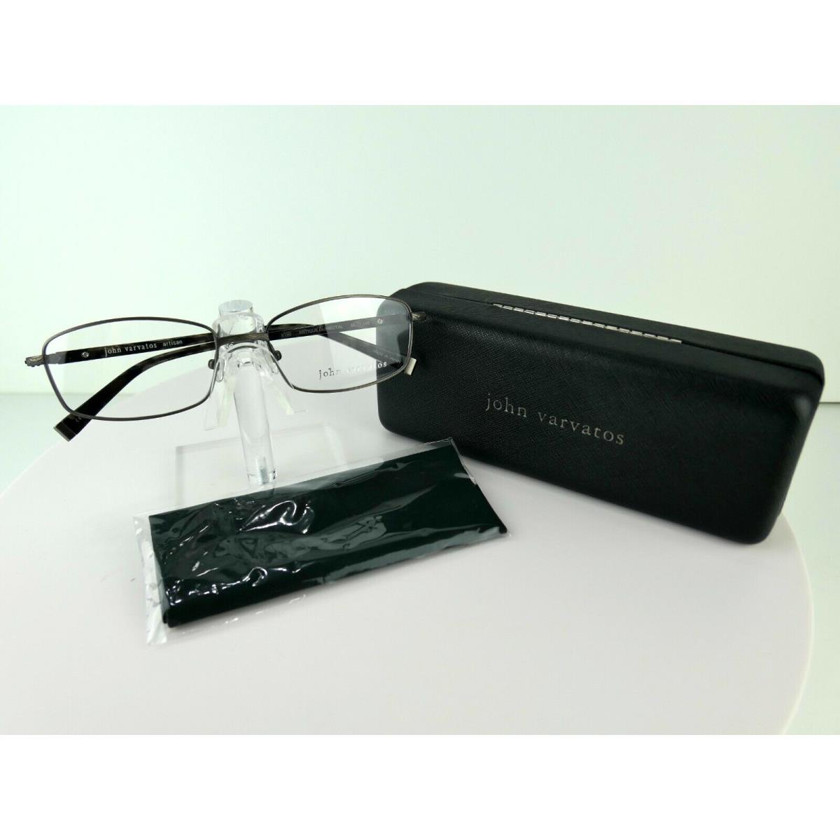 John Varvatos Eyewear V 150 Antique Gunmetal 56/17/145 Eyeglasses Frames