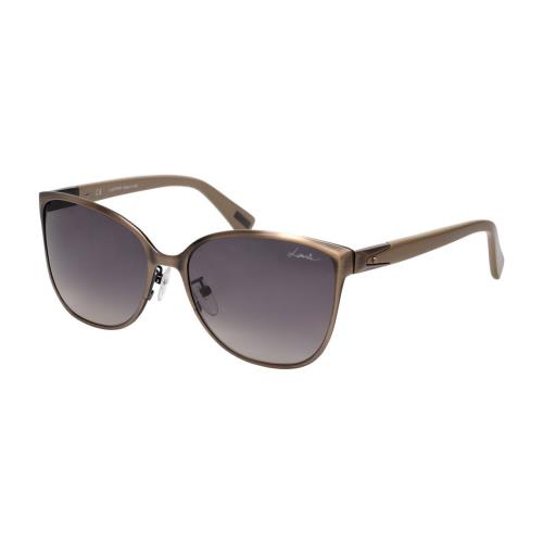 Lanvin Designer Sunglasses Copper Bronze/tan Brown Grey Gradient SLN048-0SFR-57