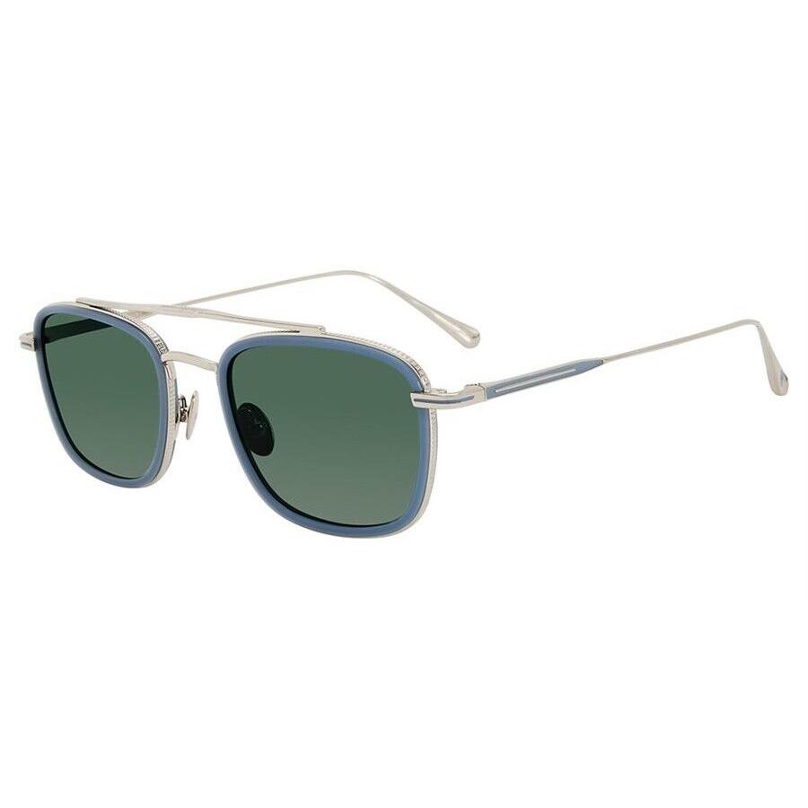 John Varvatos Sunglasses V529 52mm Storm - Classic Grey Green - Polarized