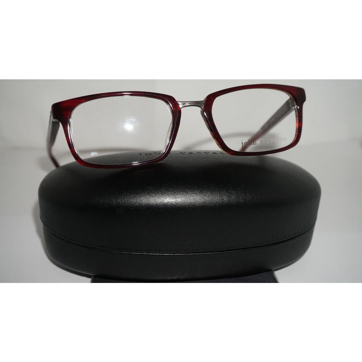 John Varvatos Eyeglasses Base Curve Chianti V359 52 19 140