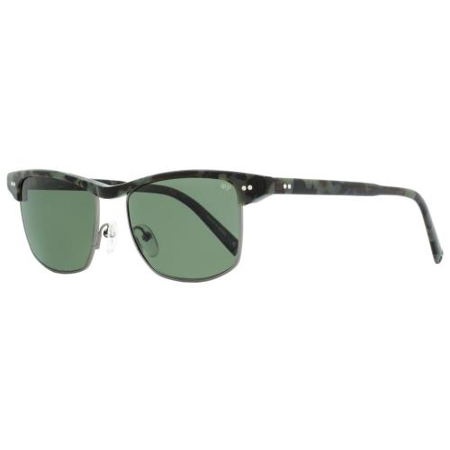 John Varvatos Sunglasses V606 54mm Smoke Tortoise - Green Polarized - Frame: Smoke Tortoise, Lens: Green