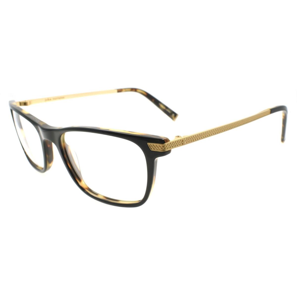 John Varvatos V412 Men`s Eyeglasses Frames 54-19-145 Black / Tortoise Japan