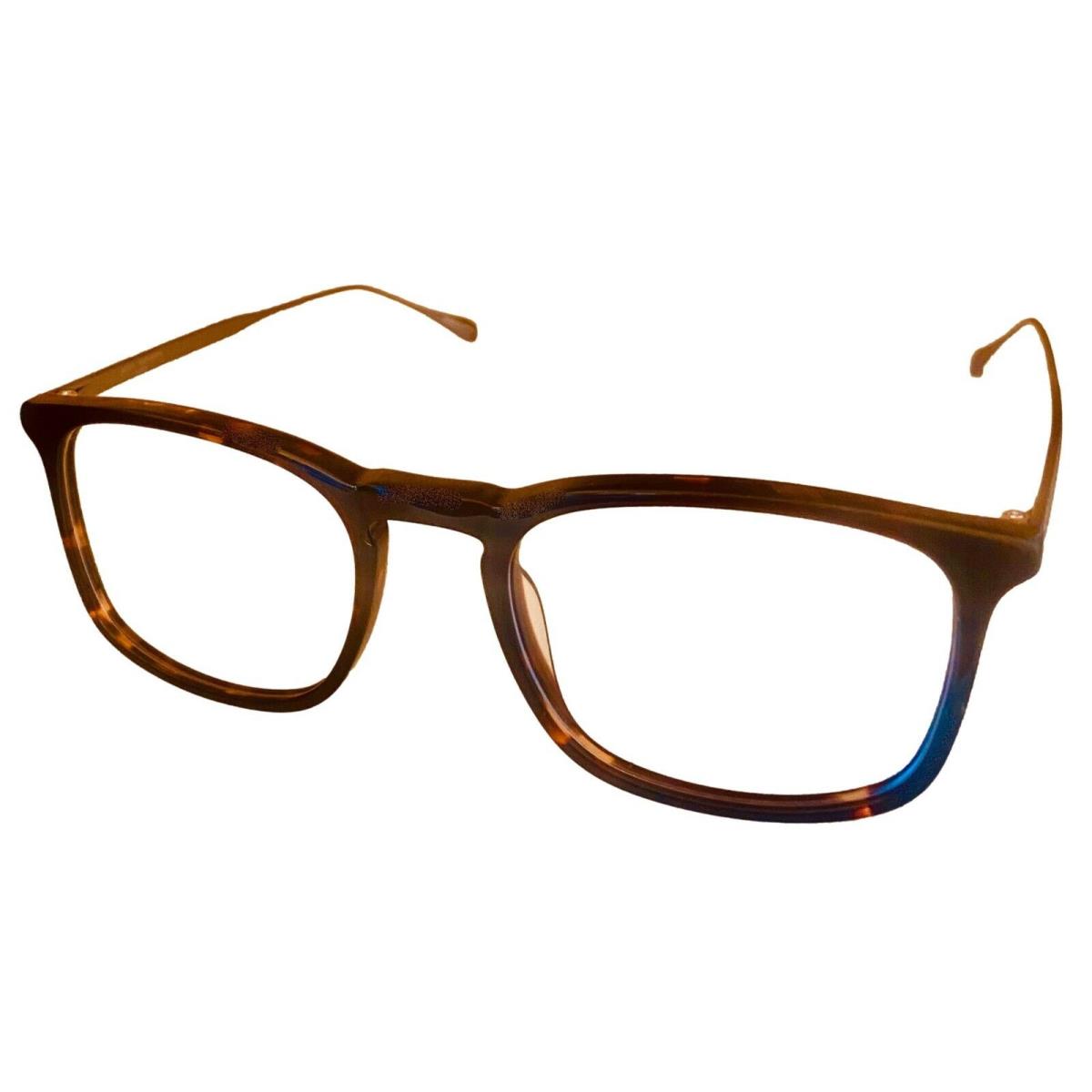 John Varvatos Mens Eyeglass Rectangle Tortoise Plastic V207. 54mm