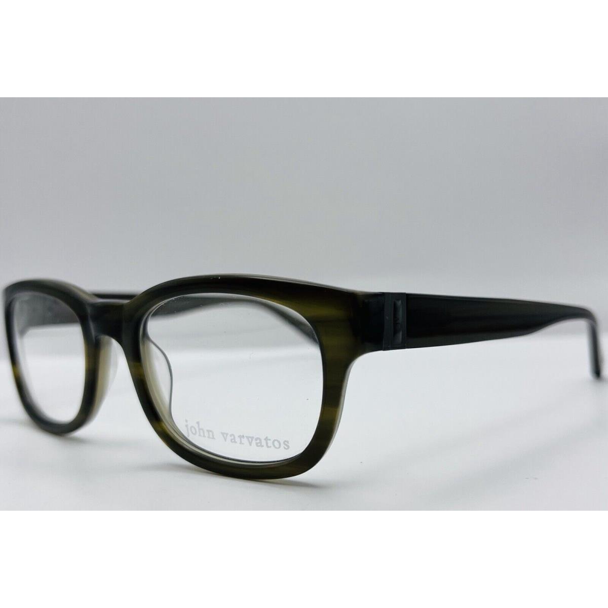 John Varvatos V337 50-20-145 Eyeglasses - Olive Green W/case Cloth