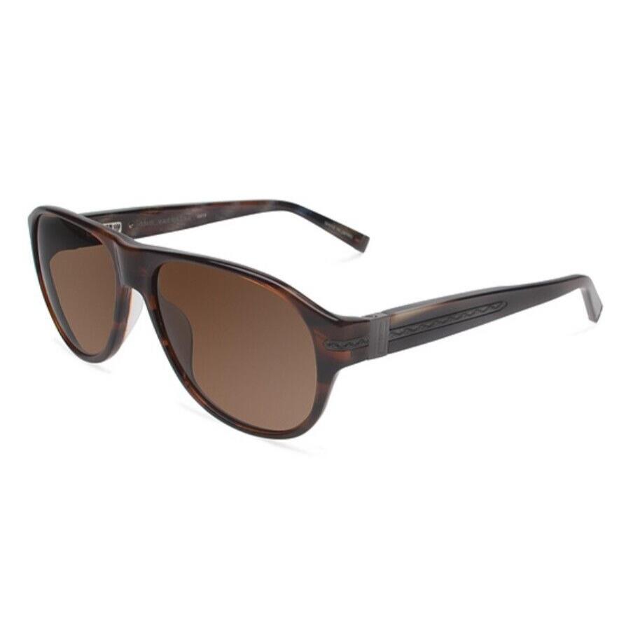 John Varvatos V783 UF Mallard - Brown 59mm Cat 3 Made in Japan - Frame: Mallard, Lens: Brown