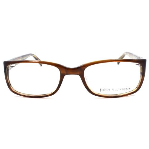 John Varvatos V344 Men`s Eyeglasses Frames 51-19-140 Brown Japan