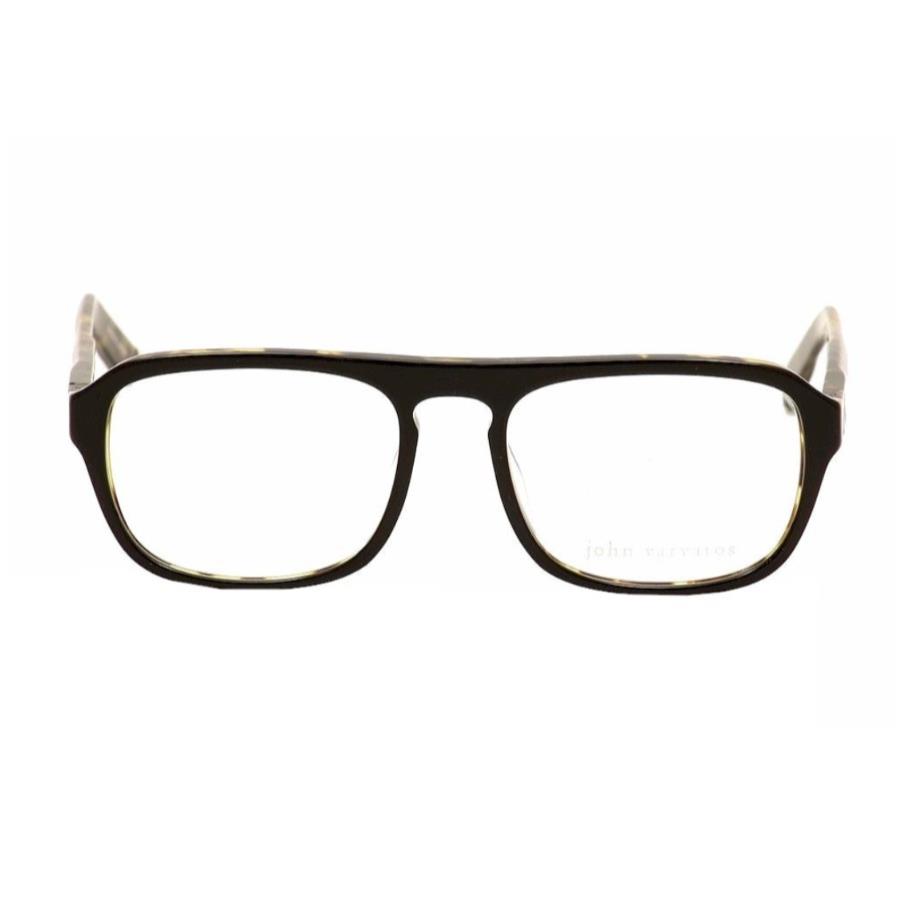 John Varvatos Eyeglasses JV V362 UF 55mm Black Tortoise - Frame: Black