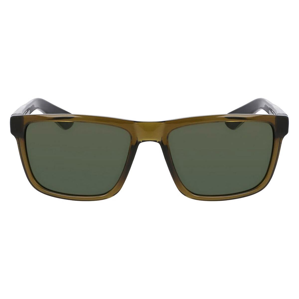 Dragon DR Reed LL Sunglasses Men Shiny Olive 57mm - Frame: Shiny Olive, Lens: Olive Rob Resin