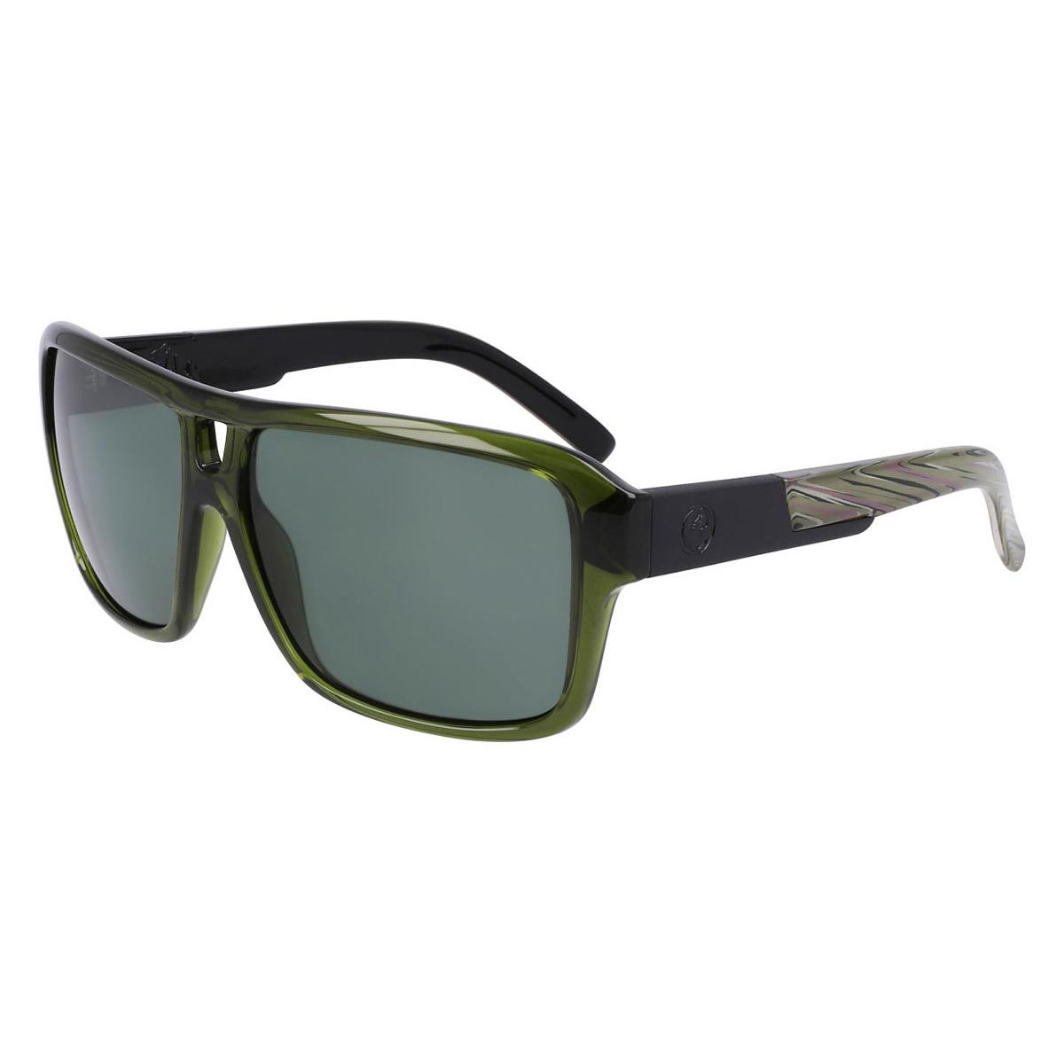 Dragon DR The Jam LL Polar Sunglasses Olive Rob Resin G15 Polarized 60mm