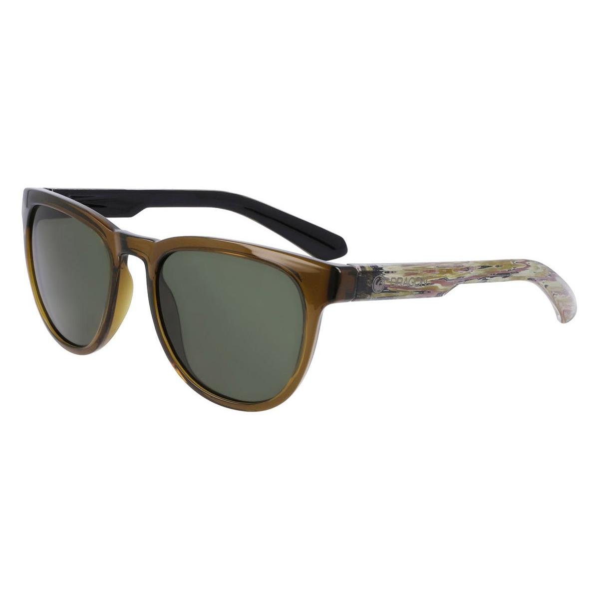 Dragon DR Kaj LL Sunglasses Olive/rob Resin G15 Square 54mm - Frame: Olive/Rob Resin / G15, Lens: G15