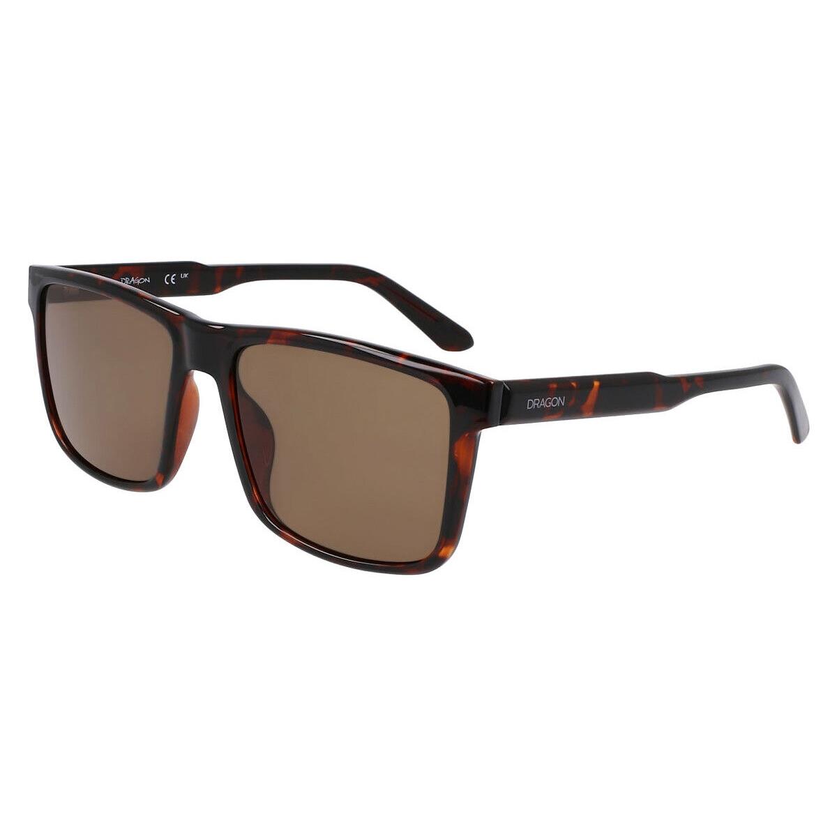 Dragon DR Meridien Upcycled LL Sunglasses Men Tortoise 57mm