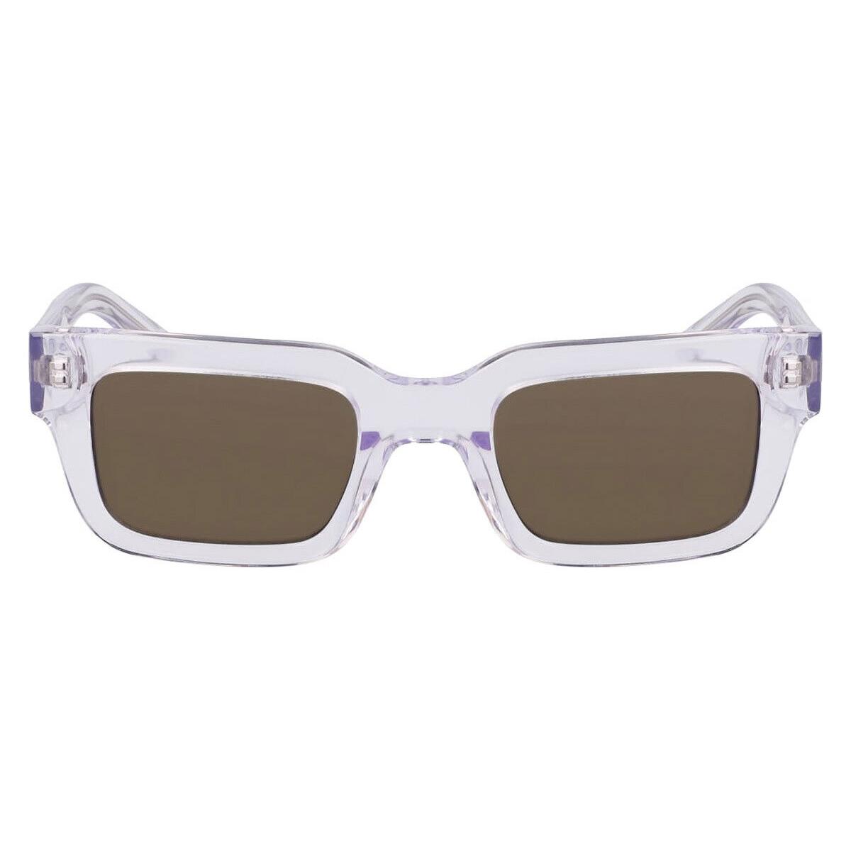 Dragon DR Ezra LL Sunglasses Unisex Shiny Crystal 50mm - Frame: Shiny Crystal, Lens: G15